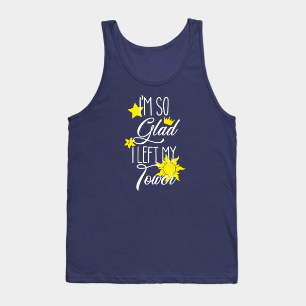 Left My Tower Tank Top by ImagineTheMagic